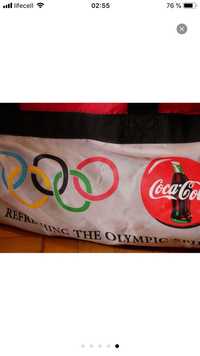 Винтажная сумка Coca Cola Atlanta 1996 Olympic Games Vintage
