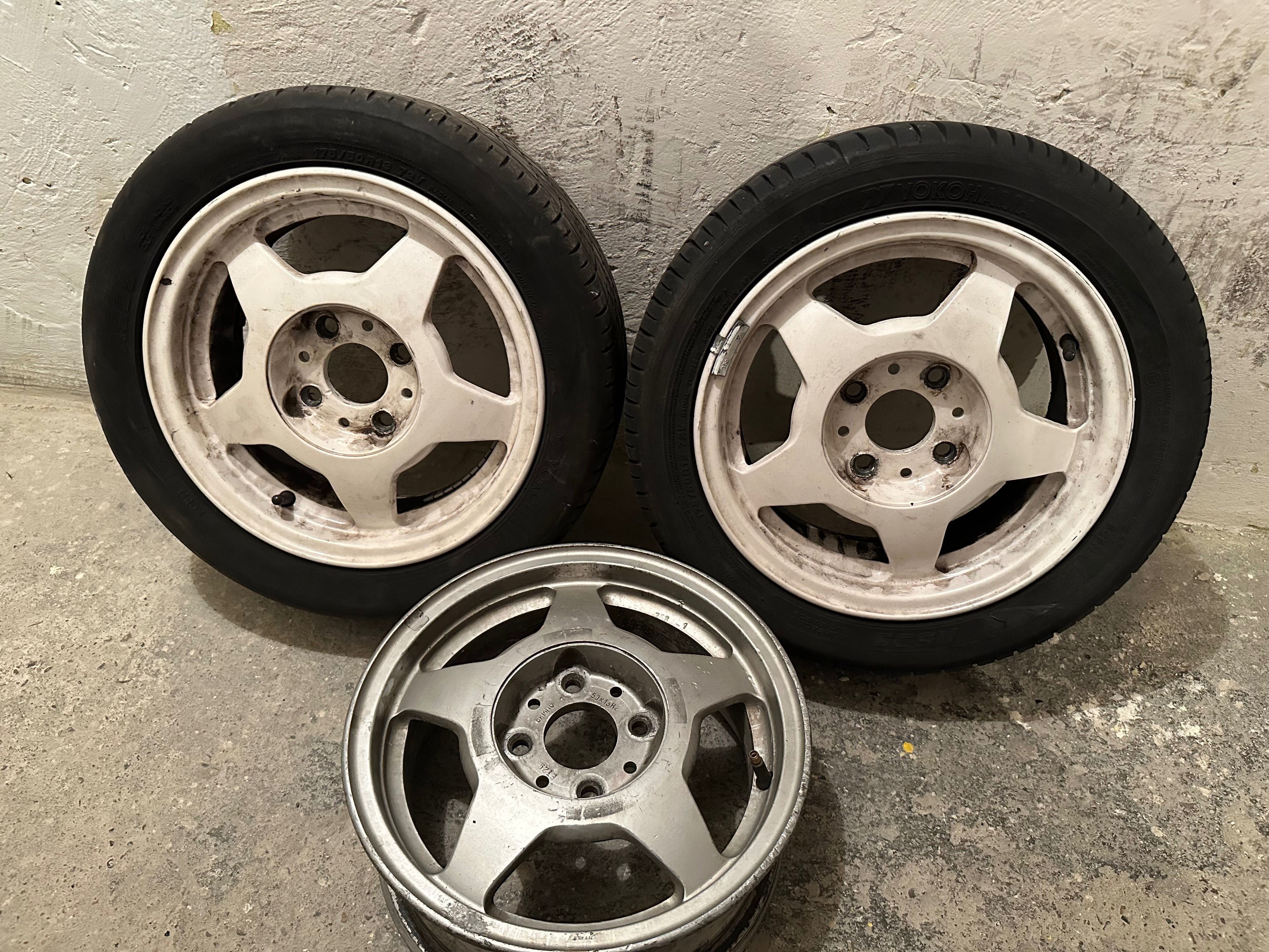 Ruskie kute felgi 13” 4x100 4x98 fiat kjs