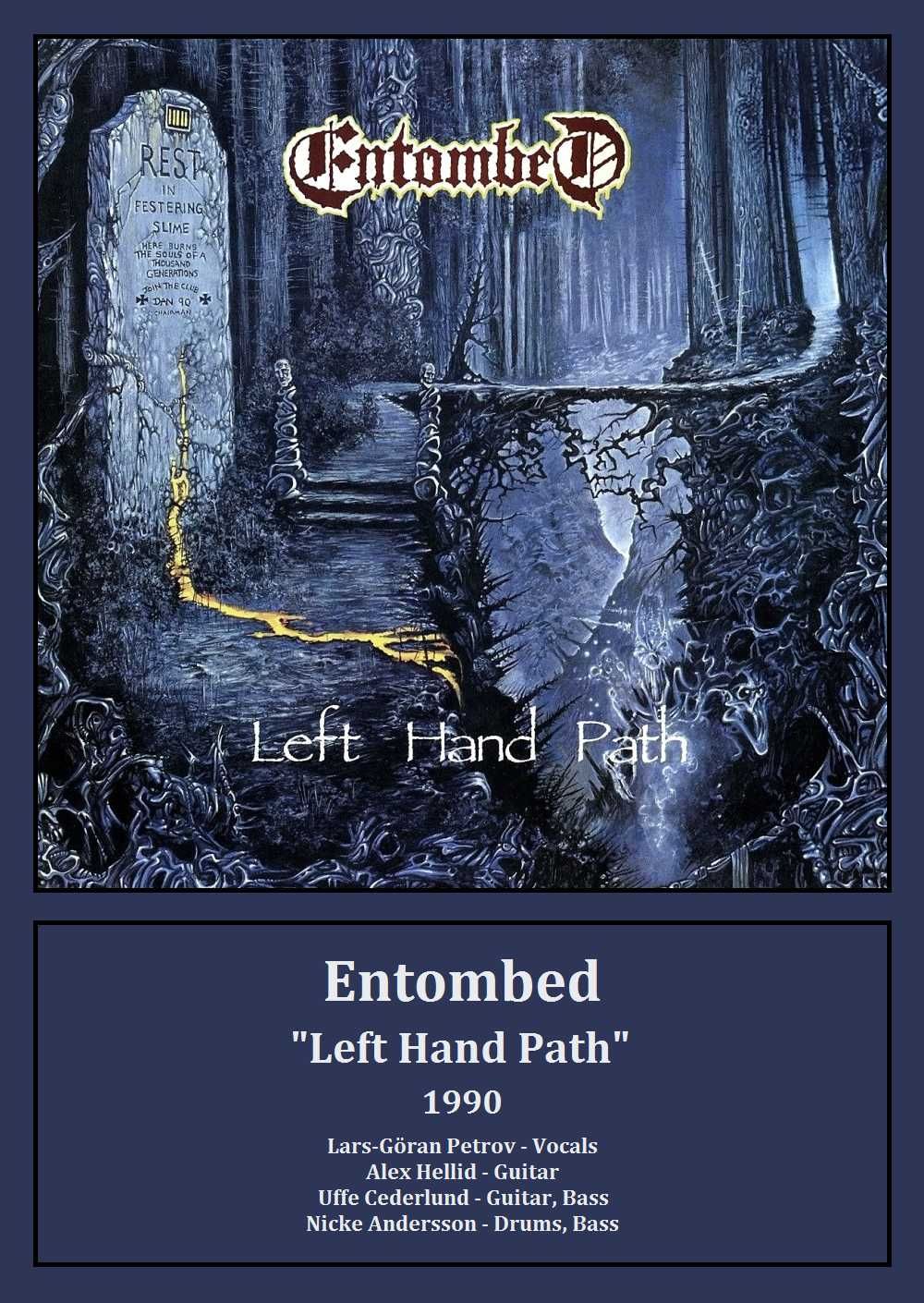 Plakaty A3 - Death Metal, Obituary Entombed Benediction Gorguts