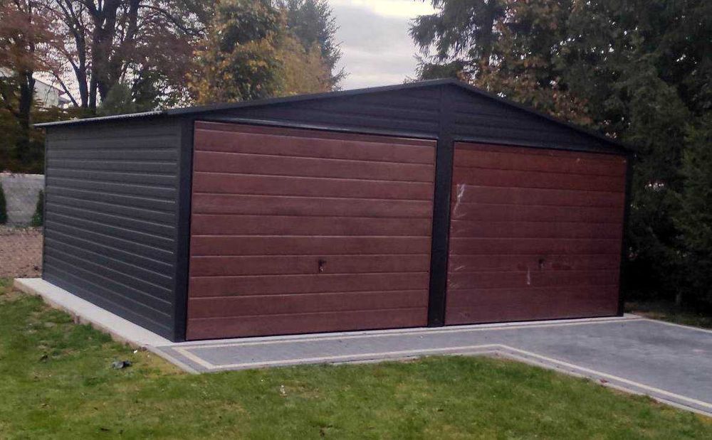 Garaż Grafit 6x5 Dowóz i montaż darmowy PROMOCJA