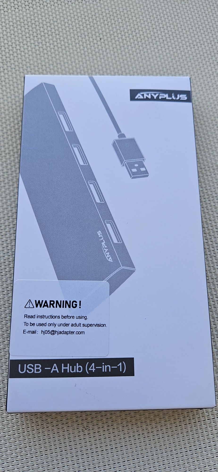 USB HUB 4 portas Anyplus novo
