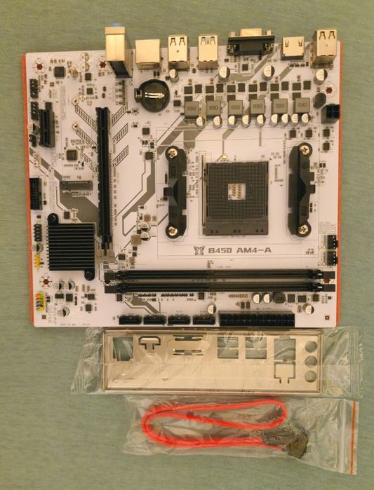 Комплект Ryzen 5 5500 + B450 + 16GB DDR4