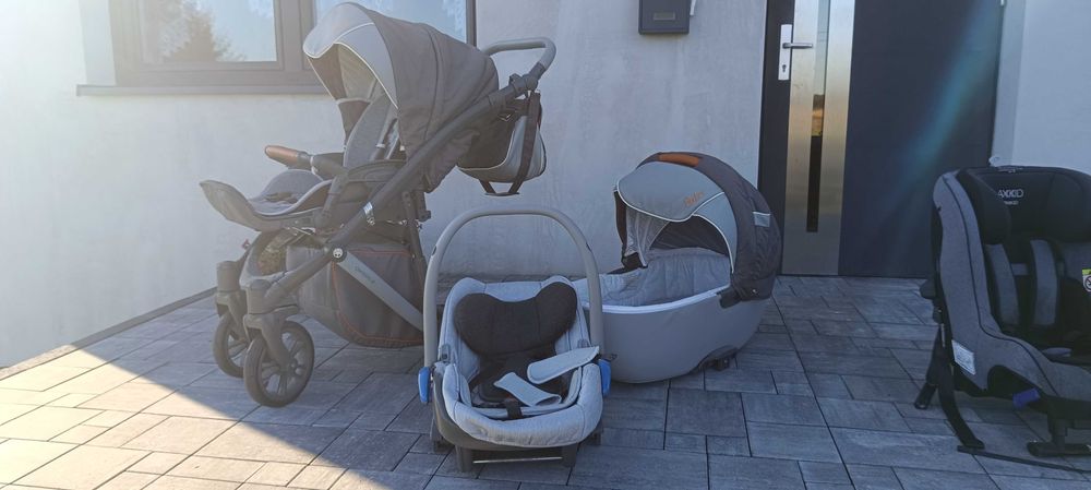 Wózek 3w1 plus fotelik samochodowy gratis