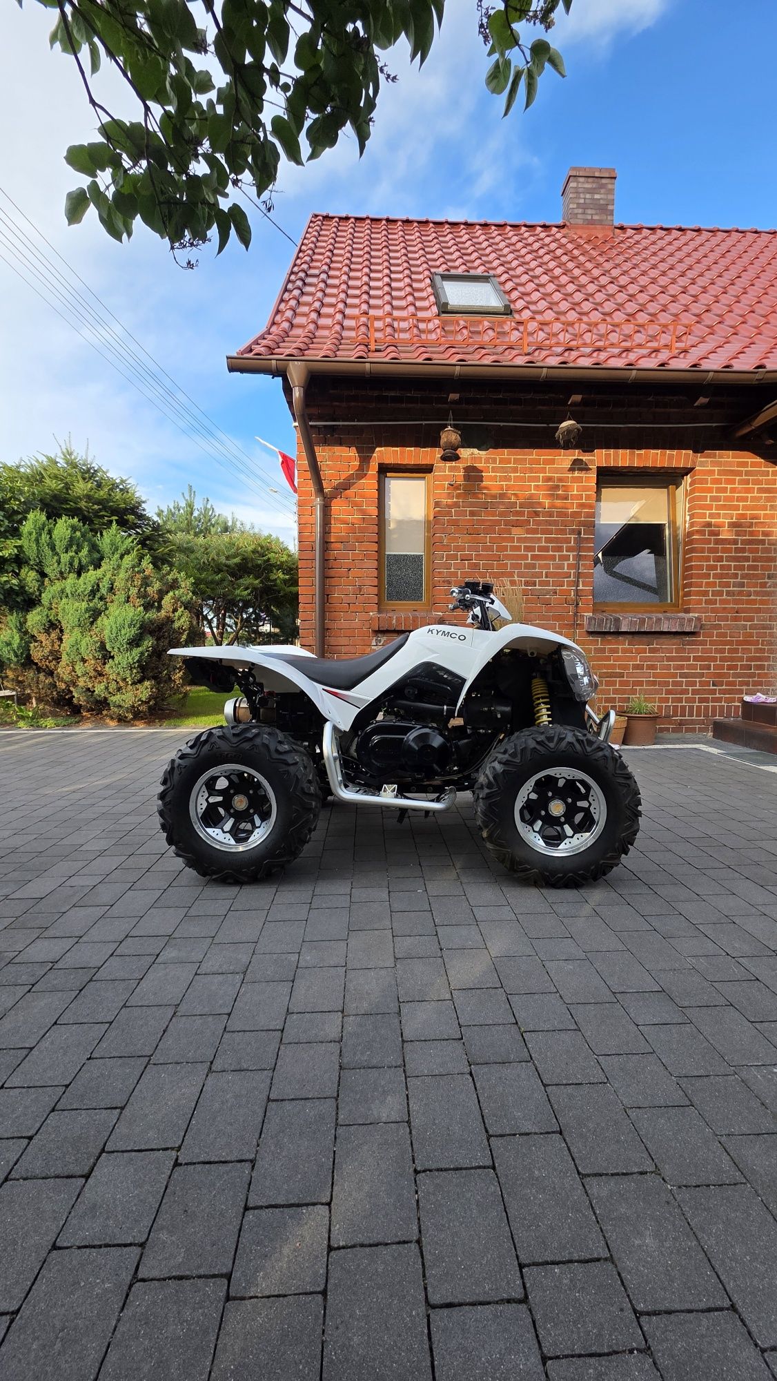 Quad ATV Kymco Maxxer 400, Super stan, Nowy Akumulator