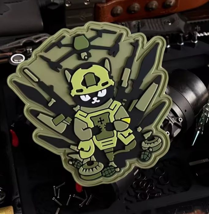 Патч пвх m tac 5.11 helikon agilite шеврон mavic Котик ЗСУ