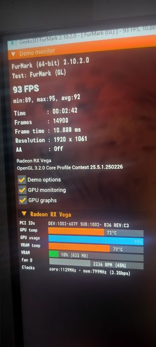 Radeon Vega 56 8gb 2048bit
