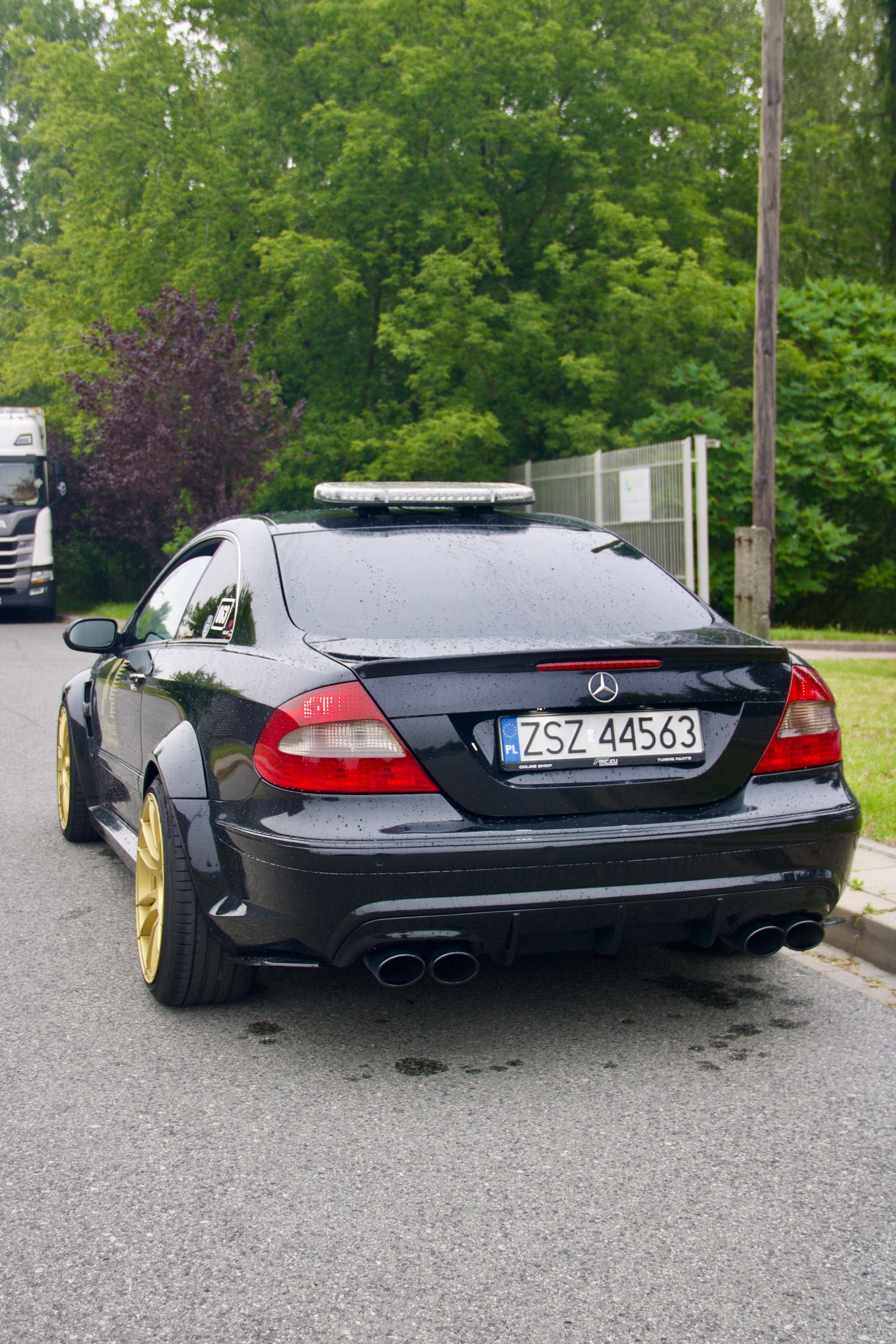 Mercedes CLK W209 body kit black series