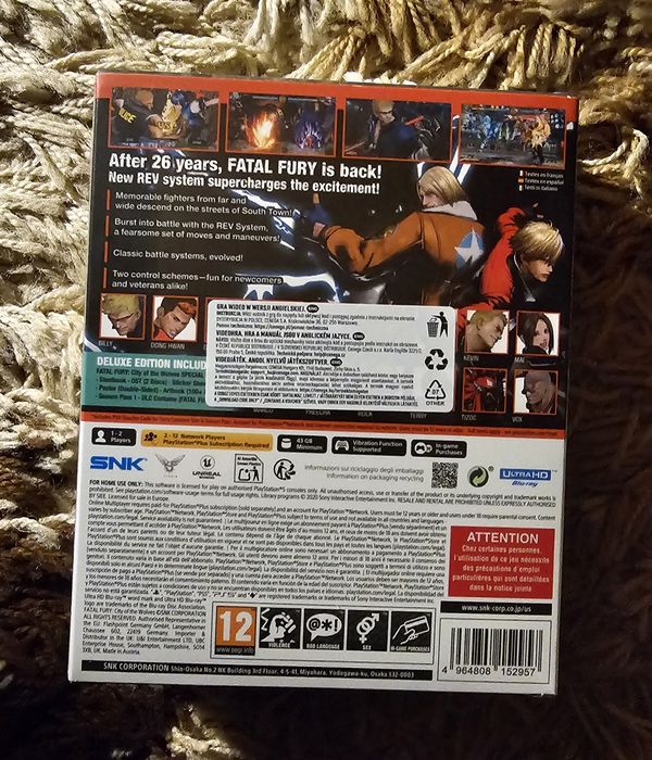 Fatal Fury Deluxe Edition ps5