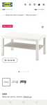 Mesa lack branca ikea