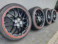 Felgi Platin 18" 4x100 opony letnie 215/35R18 Nissan Honda Hyundai KIA