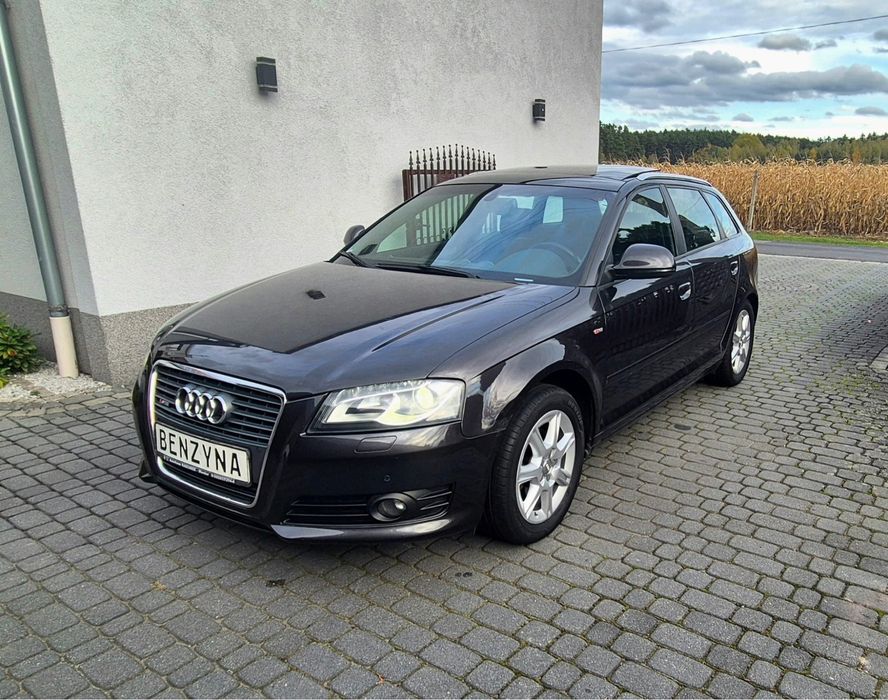 Audi A3*1.6MPI 102KM*Sline*Lift*CzarnySufit*Xenon*Panorama*Bose*Wypas