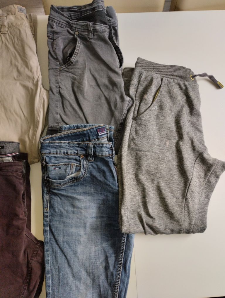 7 par spodni męskich od M do L