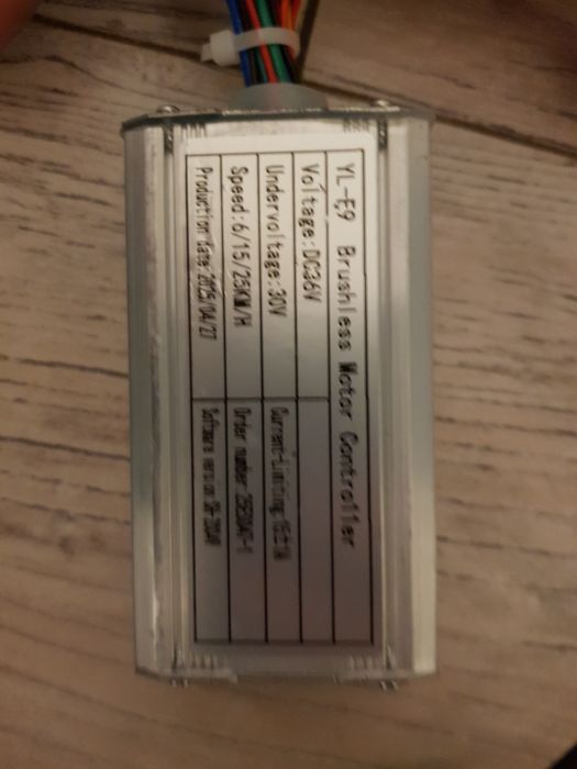 Sterownik z ekranem 350W 36V 30kmh
