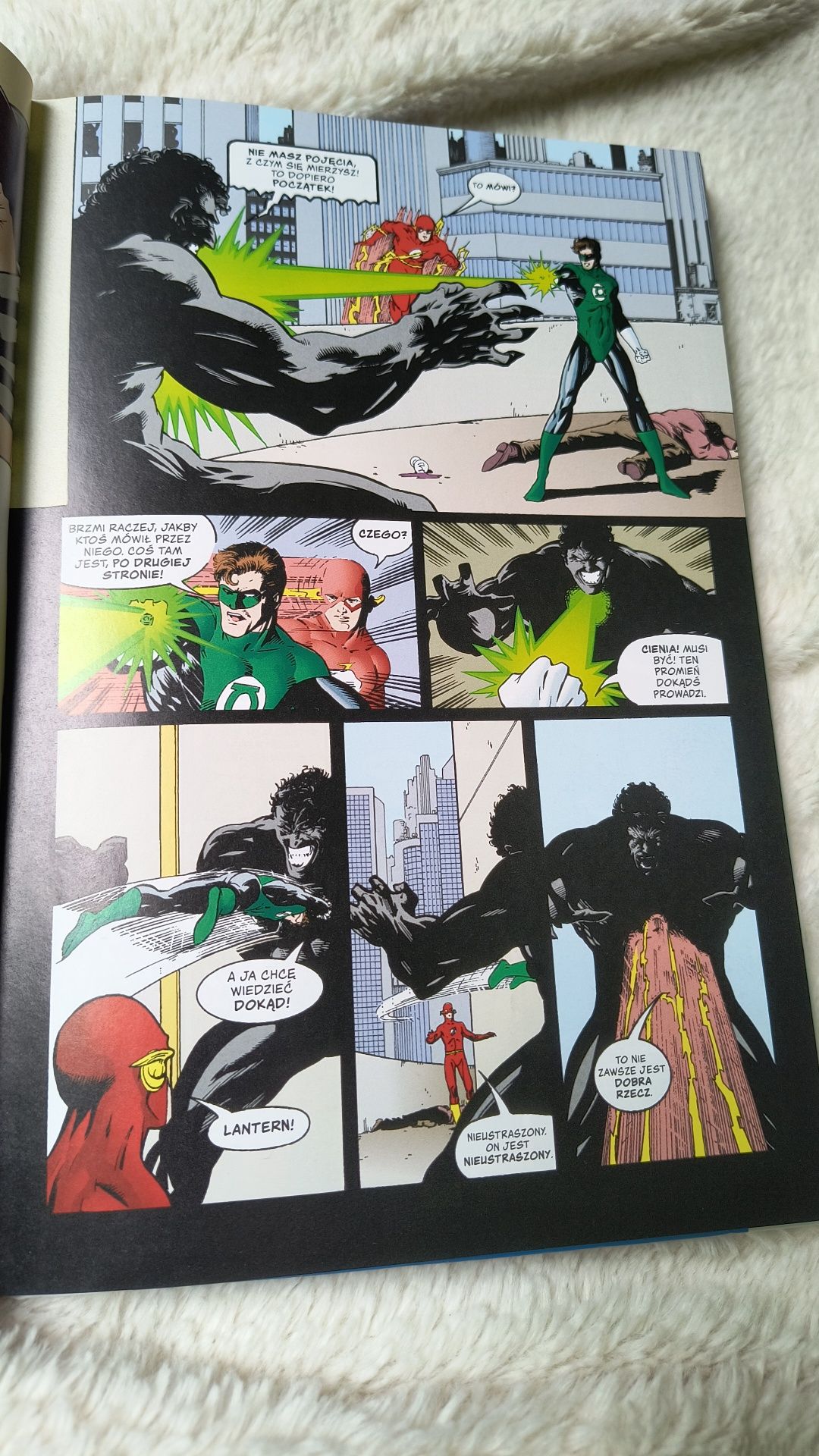 Zielona latarnia i flash komiks