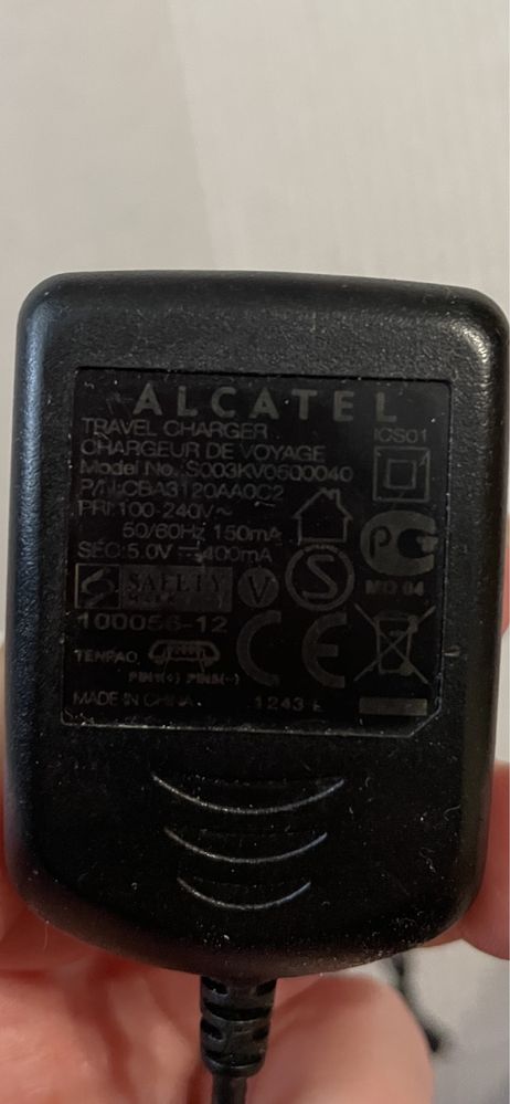 Зарядний пристрій, Alcatel