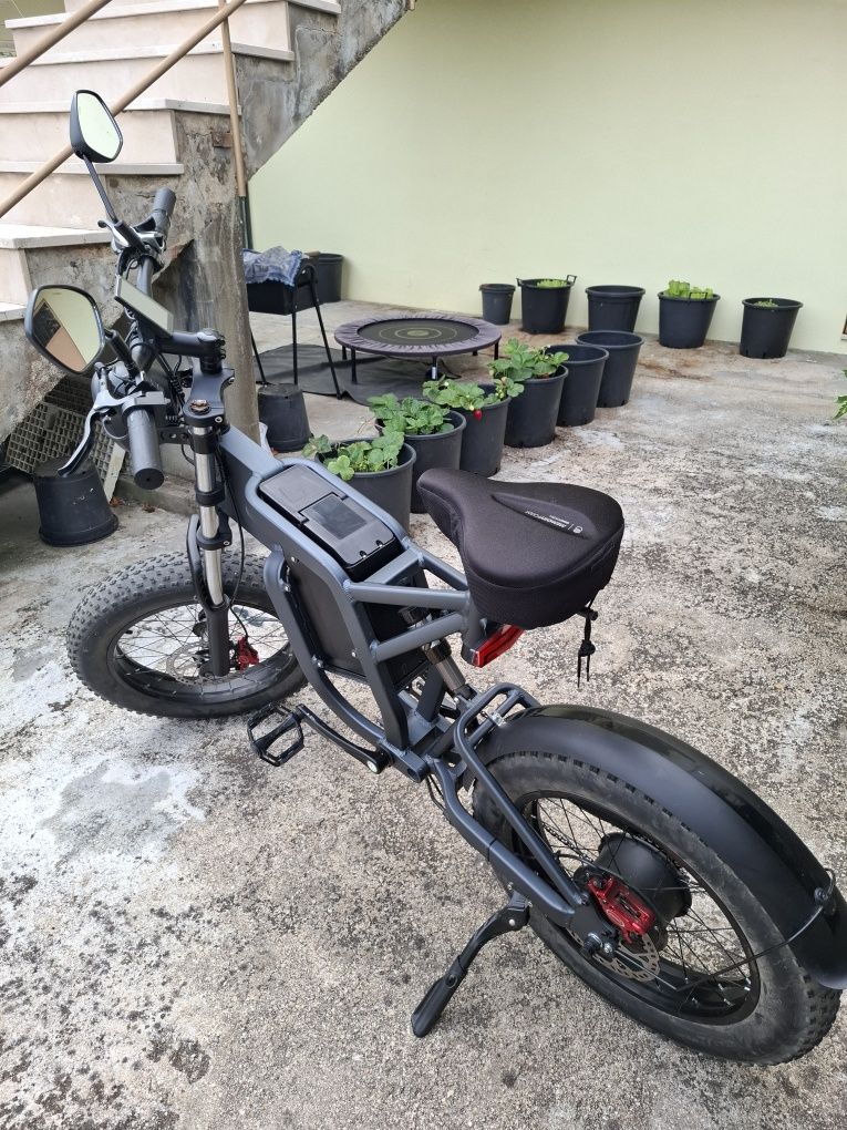 Bicicleta elétrica 1000W 25 Ah GUNAI MX25