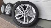 Koła 17' Audi A3  Vw Skoda Seat 5x112 opony zima 205/50/17 (OL1925)
