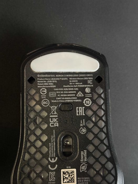 Мышь SteelSeries Aerox Wireless 3 Onyx