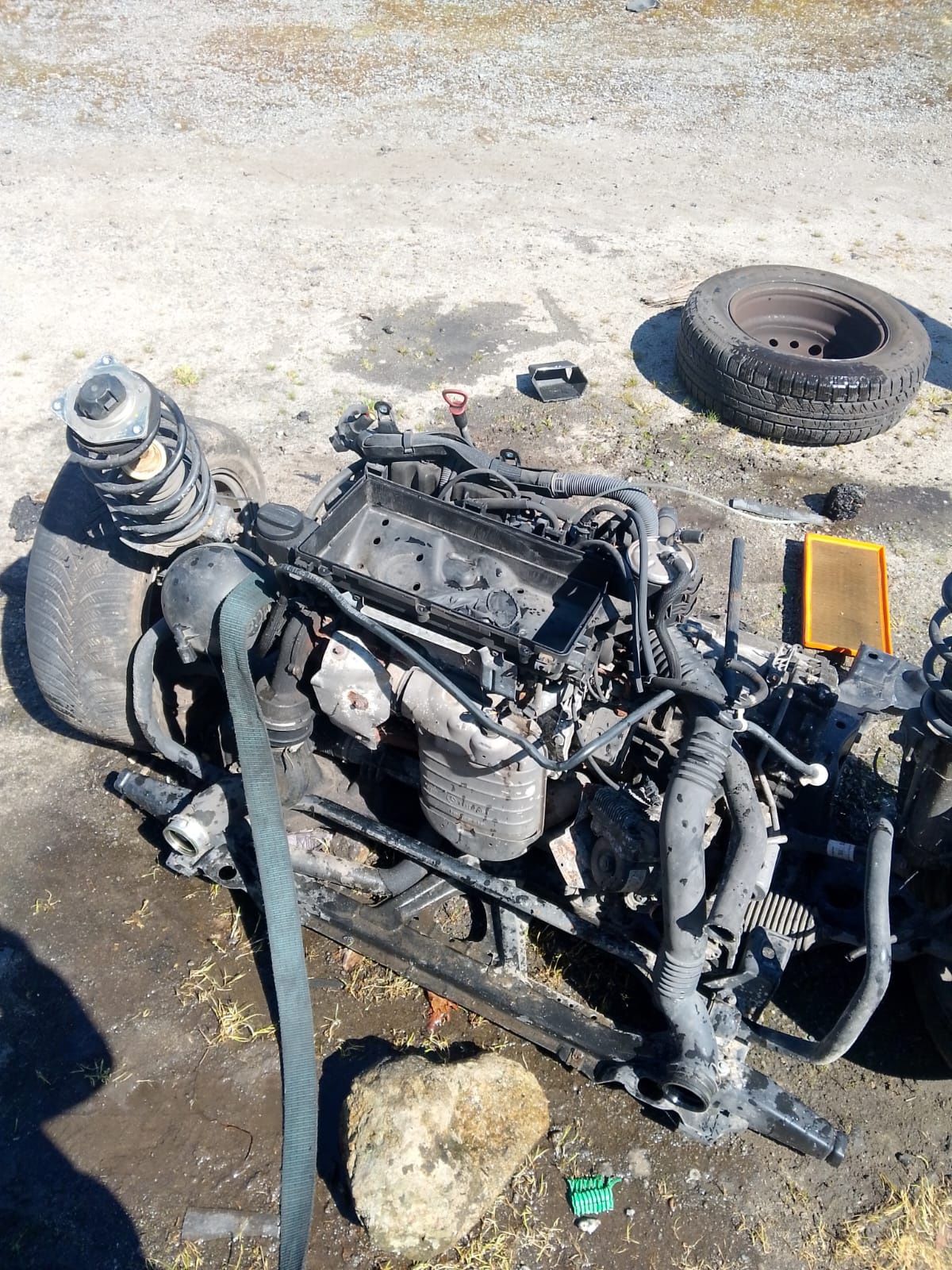 Motor e caixa de Mercedes Classe A, 170 CDI, 2006