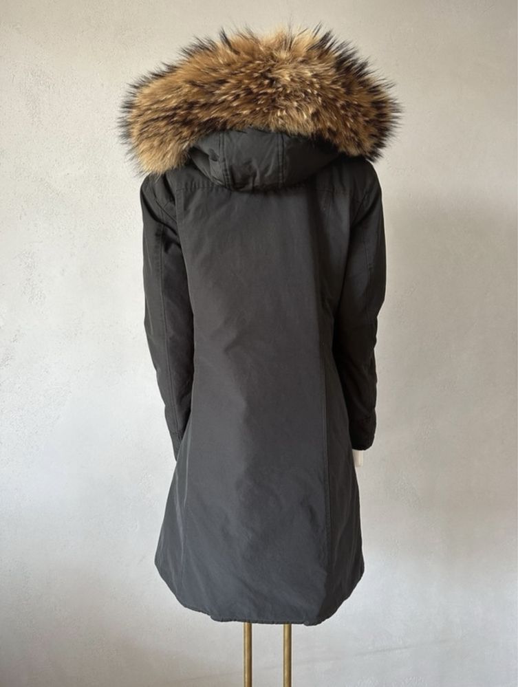 Woolrich piękna zimowa kurtka puch i pierz Roz M/L
