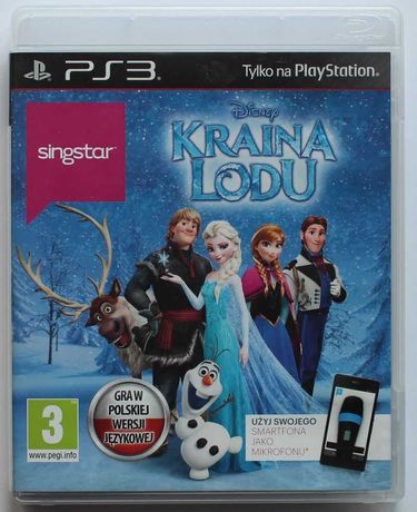 Singstar Kraina Lodu Frozen PS3 piosenki PL