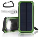 PowerBank, повербанк ( 20000 mAh) з сонячною панеллю, та лихтариком.