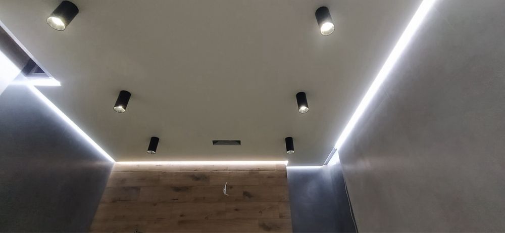 Натяжние потолки пистолет звягель новоград матовие сатин глянць матові