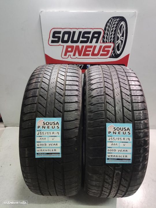 2 pneus semi 255-55r19 good year - oferta dos portes