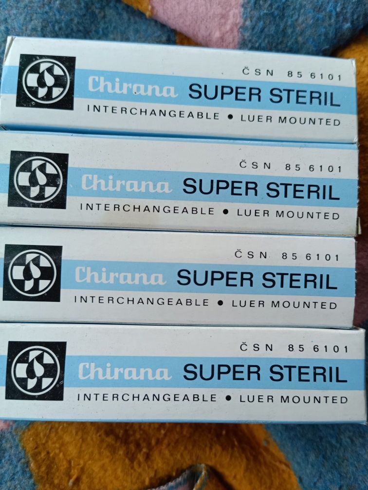 Strzykawka szklana chirana 10ml