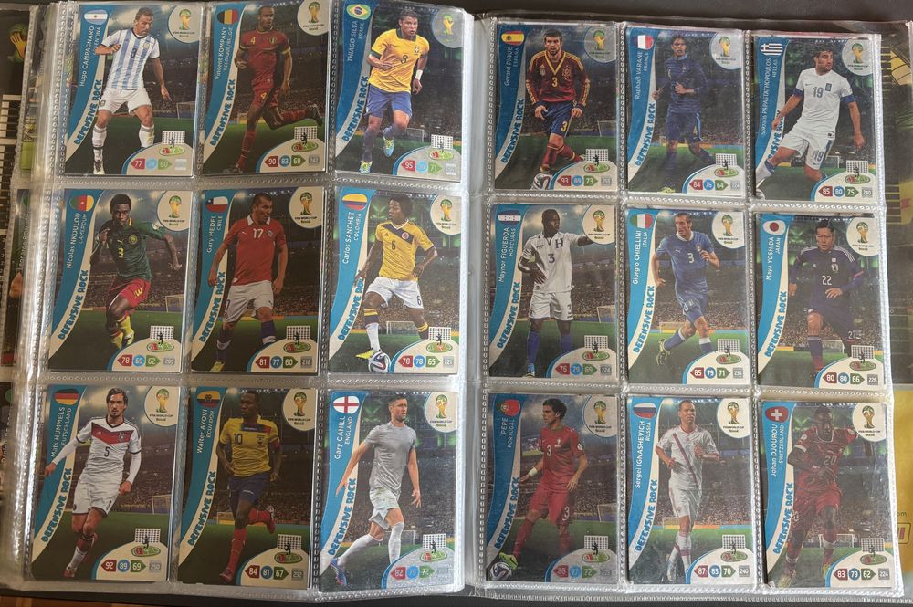 Fifa world cup Brasil 2014 Panini Adrenalyn XL karty piłkarskie
