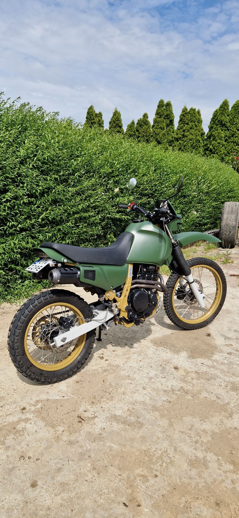 Honda nx 650 dominator 1992 kat. A2 scrambler enduro cross klr xr wr