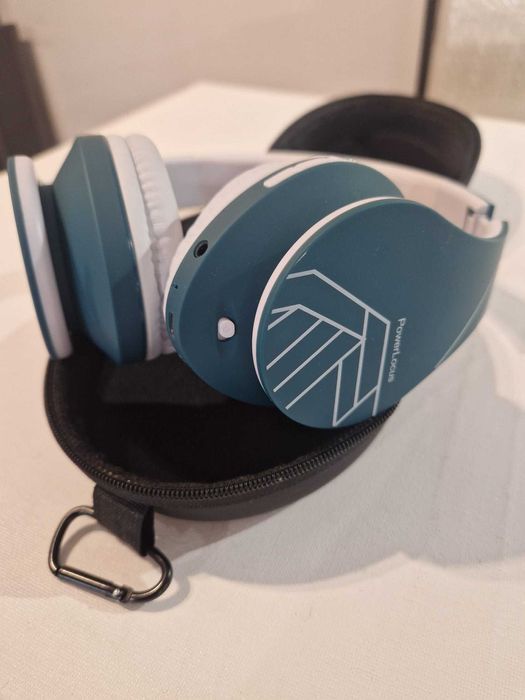 Bezprzewodowe Słuchawki Bluetooth PowerLocus P2 z futerałem