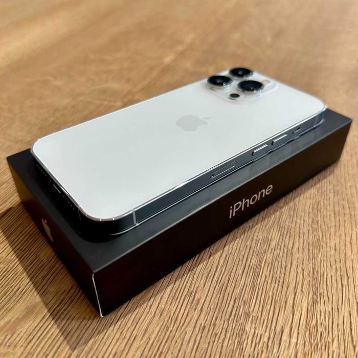  iPhone 13 Pro 128GB Silver Bat. 100% Gwarancja ROK Idealny RATY 0%