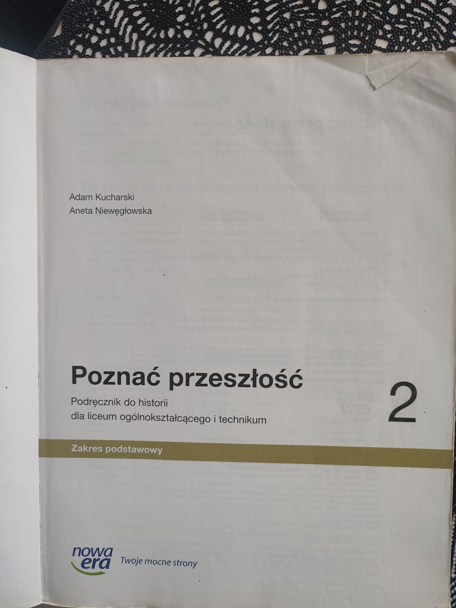 Podręcznik do historii poznać przeszłość