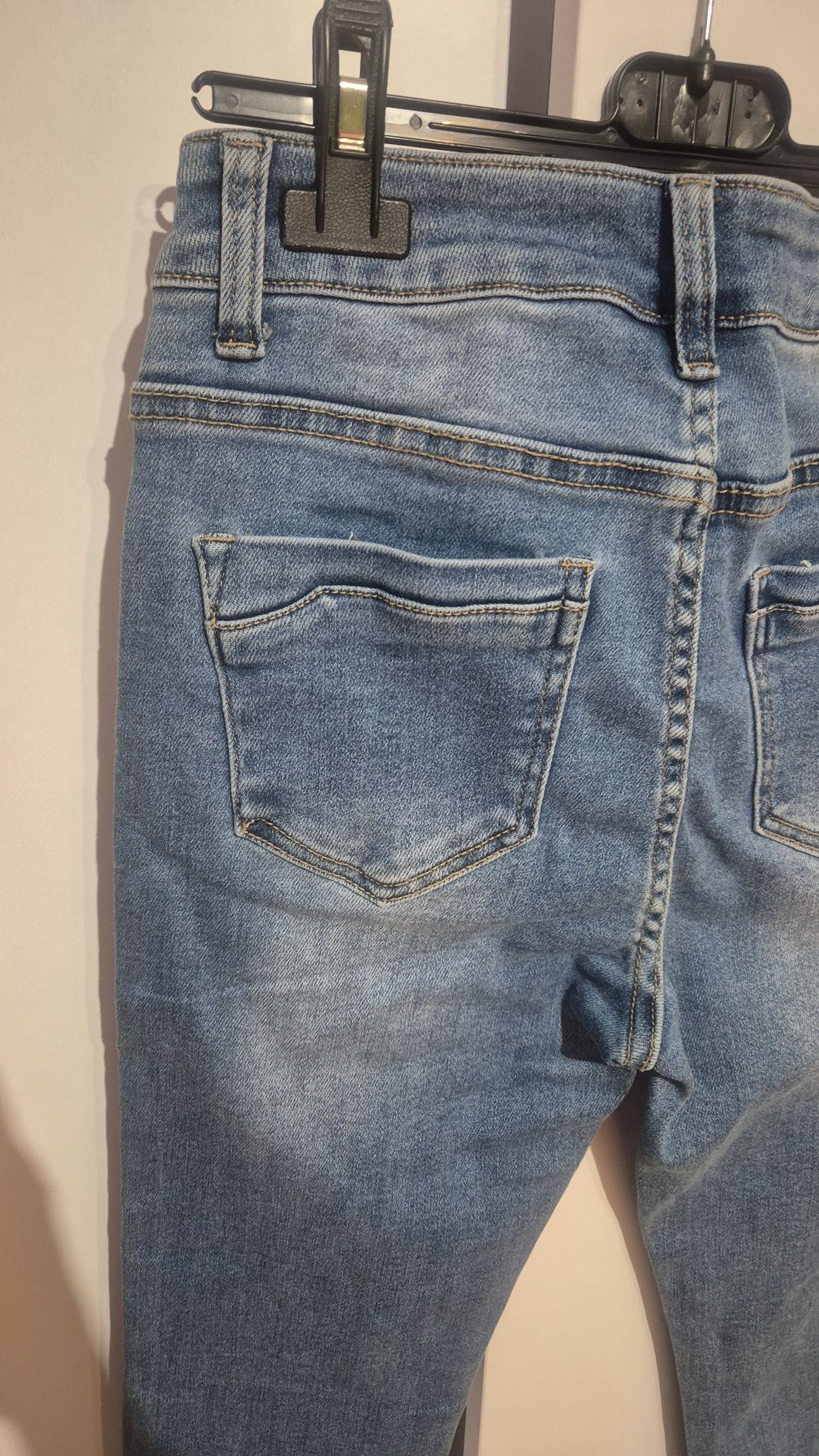Spodnie jeansowe jeans kobieta damskie M.Sara rozmiar S , 27