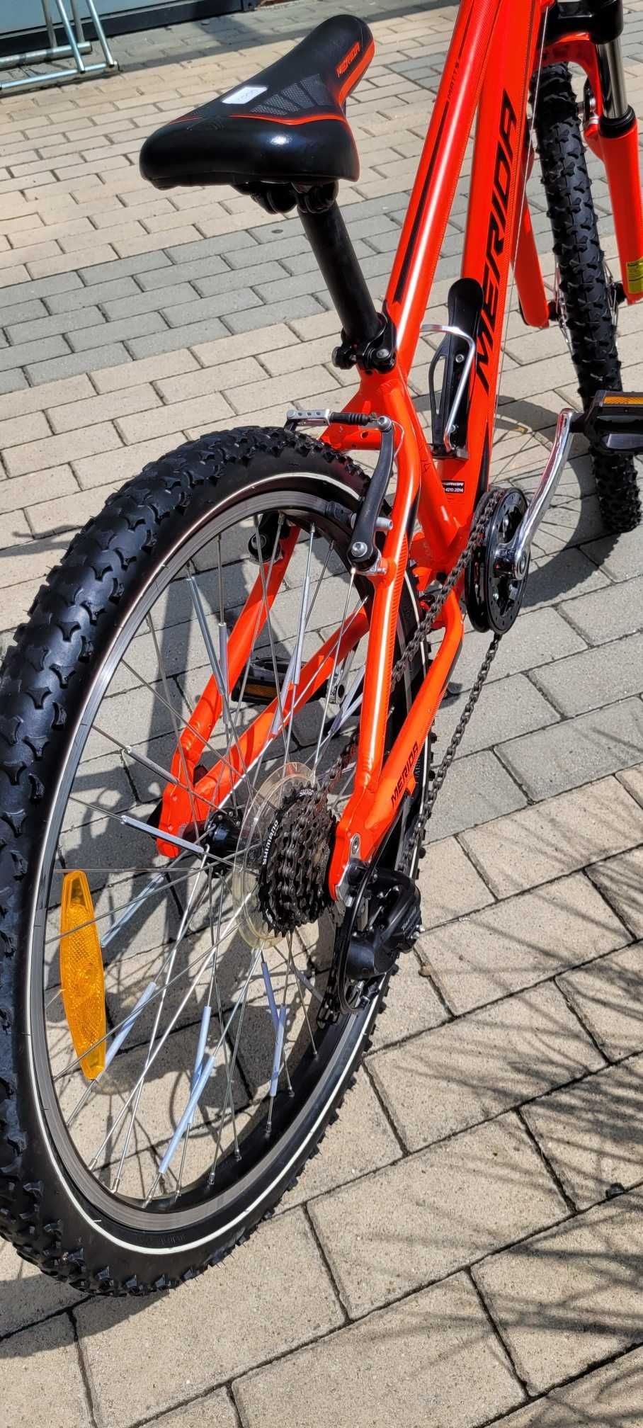 Rower Merida Matts24" pomarańcz w bardzo dobrym stanie - po serwisie