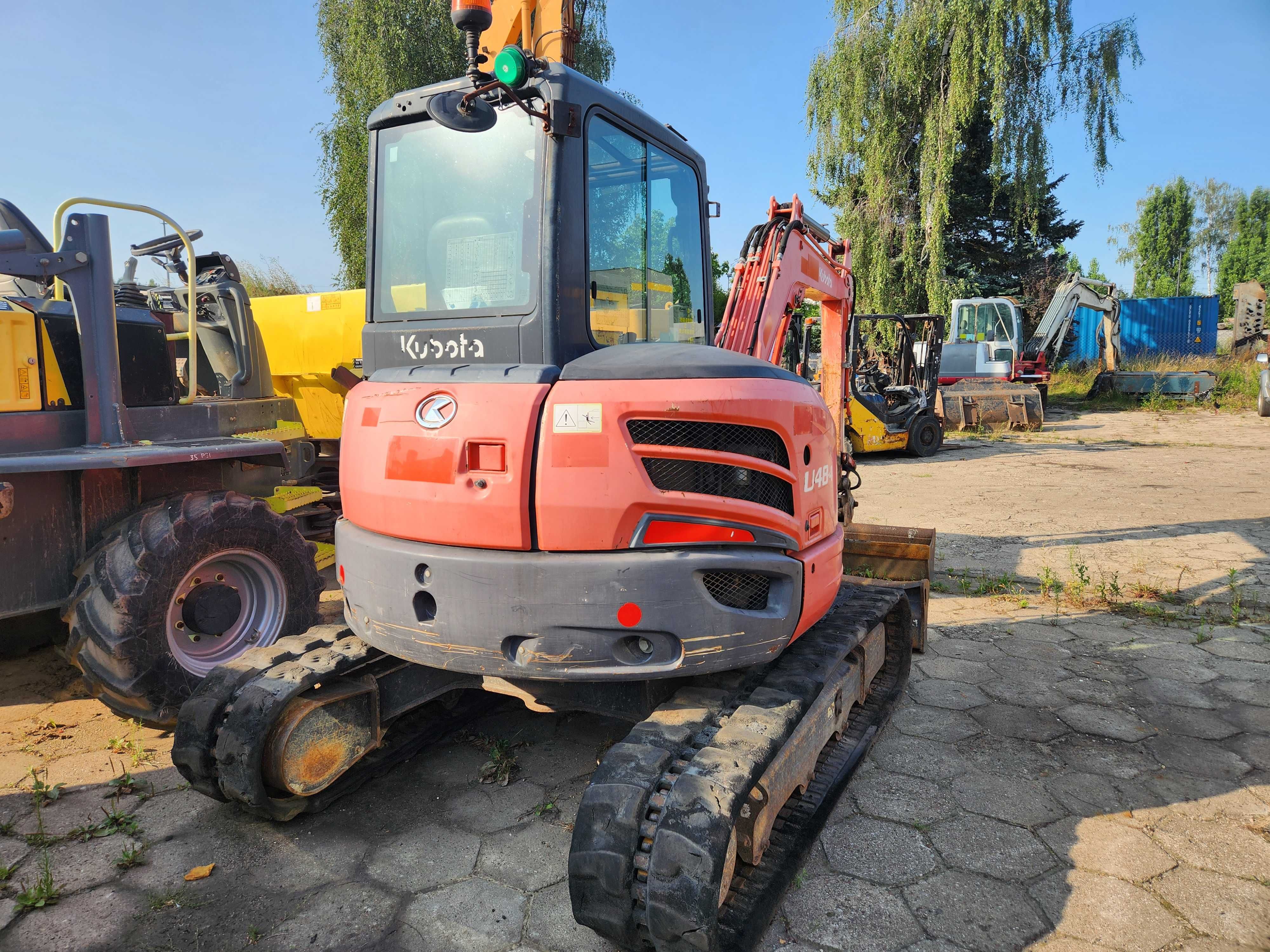 kubota u48 minikoparka mini koparka bobcat wacker neuson yanmar jcb