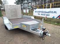 Lorries Przyczepa koparkowa LORRIES TPM 27-3115 dmc 2700kg pod koparkę MOCNA  Budowlanka DMC 3500kg 361x175 cm. Przyczepy pod koparkę