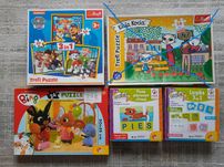 Puzzle Zestaw 4 sztuk Trefl Psi Patrol Carotina Bing Kicia Kocia 3+