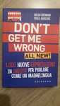 Livro italiano-ingles “don’t get me wrong”