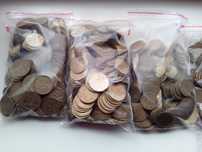 монеты 50,25,10,5,1 копеек