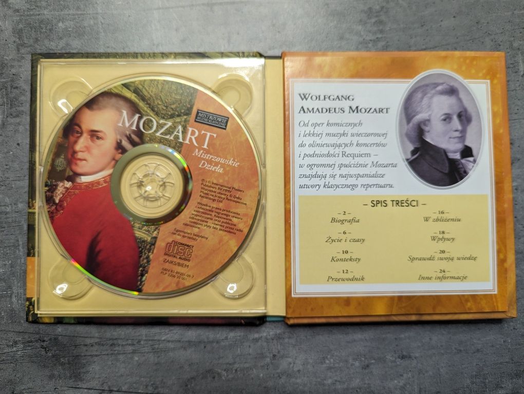 Mozart - Mistrzwskie dzieła CD