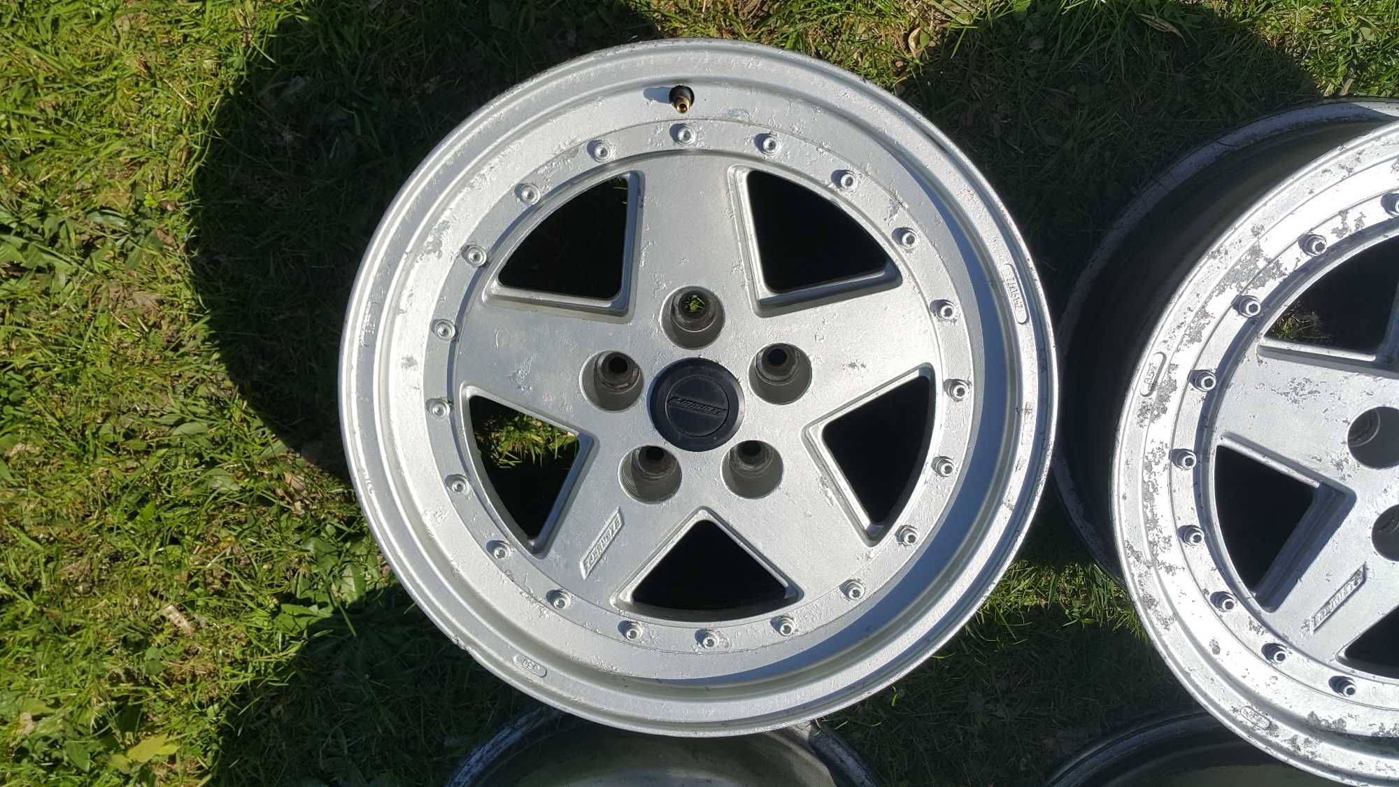 Alufelgi Zender Sport 16 7j 5x112 et30 66,5 Mercedes VW T3 T4 Skręcane