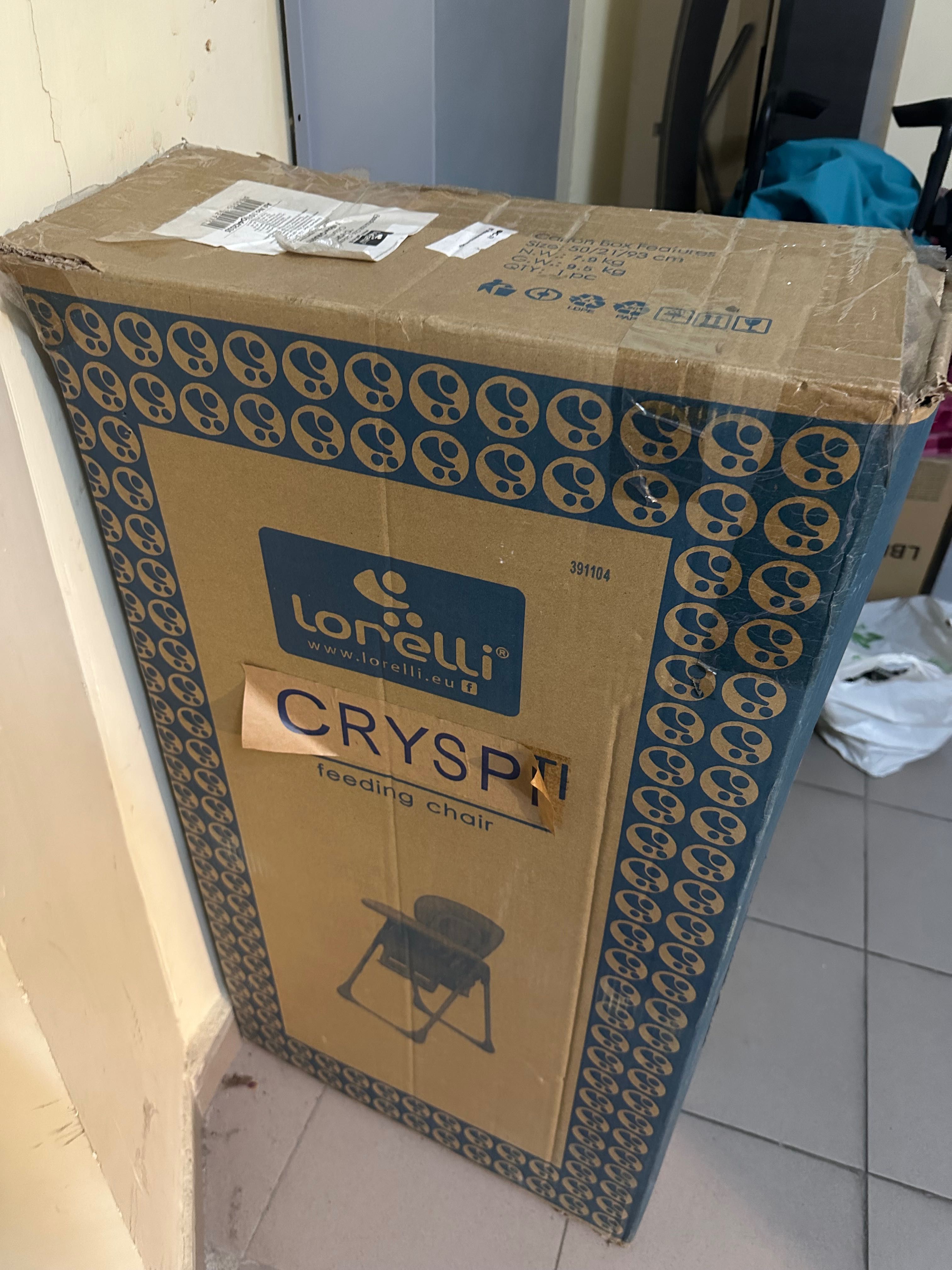 Стільчик для годування Lorelli Cryspi Yellow Giraffe