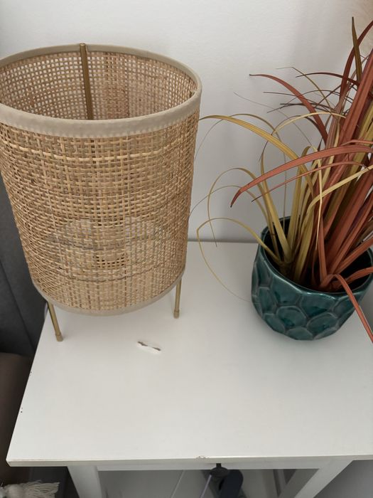 Ikea Hemnes stolik nocny biała bejca