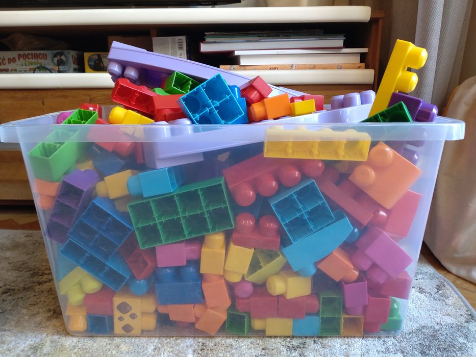 Klocki Mega Blocks wielkie pudło