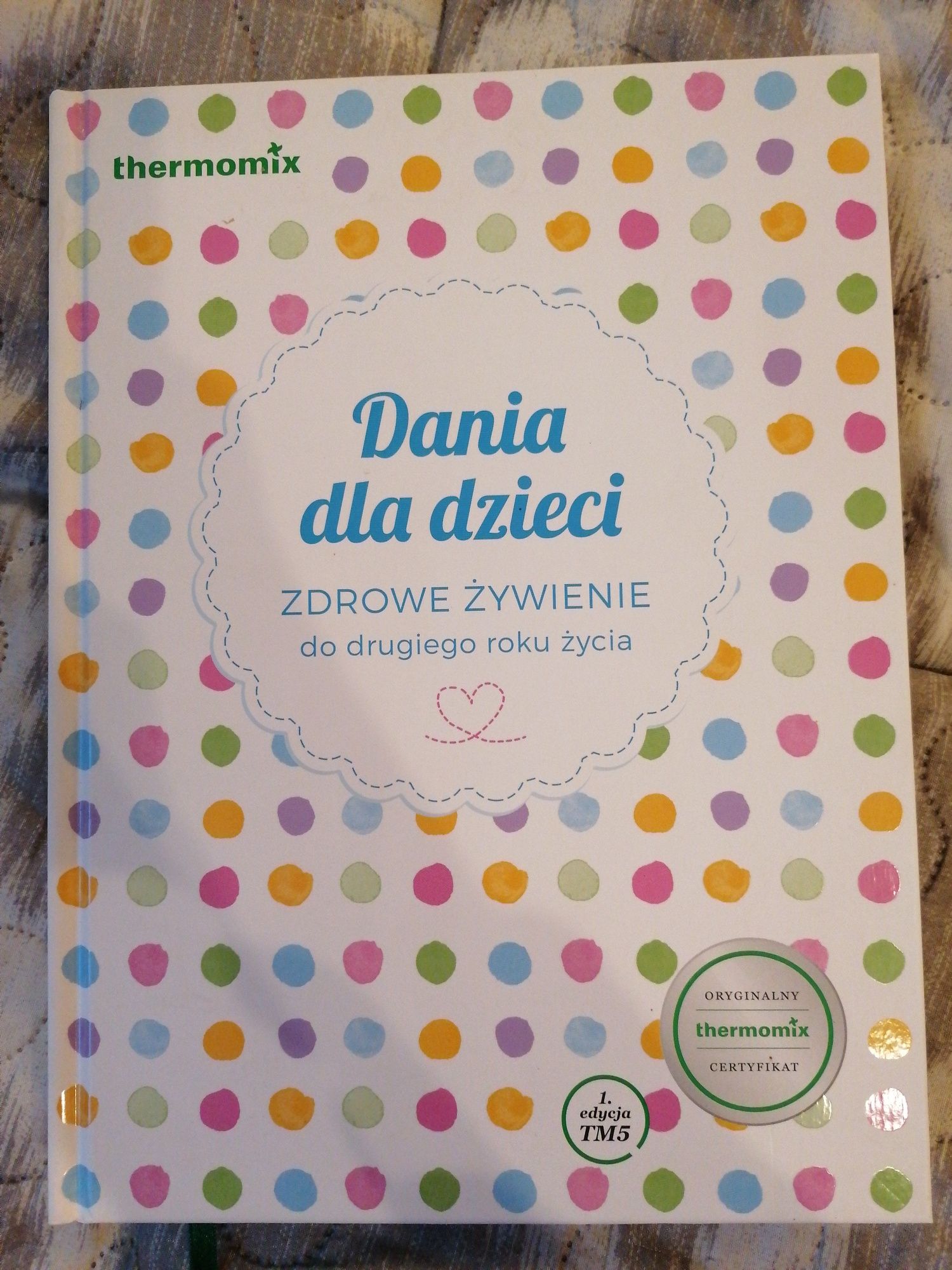 Thermomix Dania dla dzieci książka NOWA