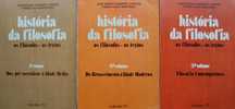 História da Filosofia (Os Filósofos - Os Textos) I, II, III Volumes