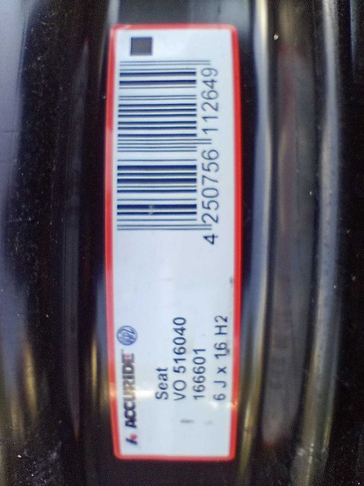 Felgi stalowe 16 cali 5x100 Audi VW Seat Skoda - STAN IDEALNY