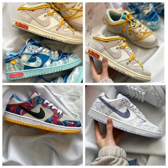 Унисекс кроссовки Nike SB Dunk Low x Off White кросівки найк сб данк